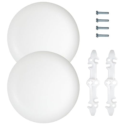 MAKERELE CP3540 Round Wall Cover Plate Kits, Include 2 x CP3540 Plate 2 x by MAKERELE