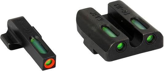 Truglo TFX PRO Handgun Sight, Glowing Shock Proof Tritium and Fiber Optic Night - Image 2