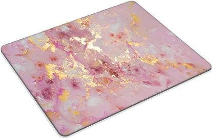 Rose Gold Marble Mouse pad Customized Mousepad Non-Slip Rubber Base Mouse Pads - Image 2