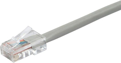 Monoprice Cat6 15ft Gray Patch Cable UTP 24AWG 550MHz Pure Bare Copper RJ45 - Image 2