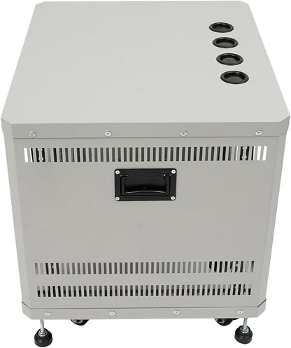 9U Stereo & Studio Rack with Wheels, Open Frame Audio Rack Cabinet, Rolling - Image 7
