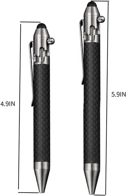 Cool Hand 4.5'' Carbon Fiber Bolt Action Pen - Image 6