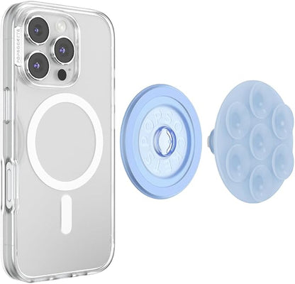 PopSockets Suck-Up™ Suction Grip & Stand, 3-in-1 MagSafe Phone Mount - Image 4