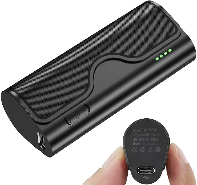 64GB Magnetic Voice Recorder, 800H/35 Days Continuous Recording, Voice by KeenPlus