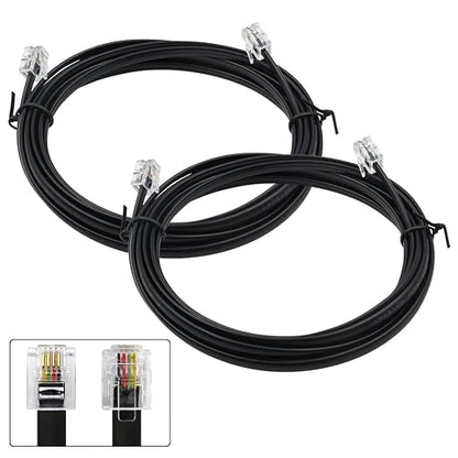 Phone Cable 10 Feet Telephone Line Cord by XANHAM