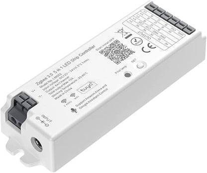 BTF-LIGHTING 5in1 LM052 Tuya Zigbee3.0 LED Controller Support Dimming CCT RGB by BTF-LIGHTING