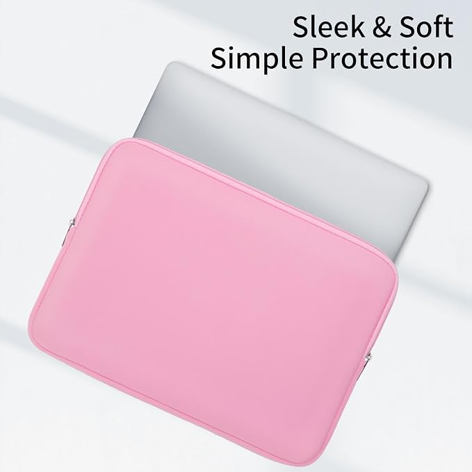 RAINYEAR 14 Inch Laptop Sleeve Protective Case Soft Lining Padded Zipper Cover - Image 2