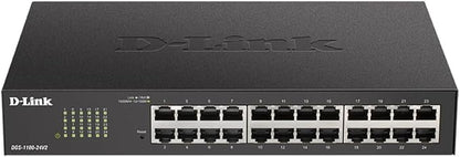 D-Link 24-Port Gigabit Smart Managed Ethernet Switch, IGMP Snooping, Web UI by D-Link