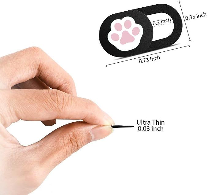 Webcam Cover 3 Pack Slide Ultra Thin Laptop Camera Cover - Image 3