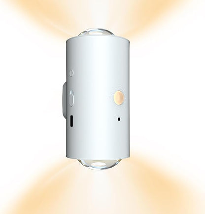 Motion Sensor Wall Light with Remote Control, 16 Colors Brightness Adjustable by Milluten