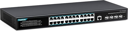 YuanLey 28 Port Gigabit Managed Switch by YuanLey