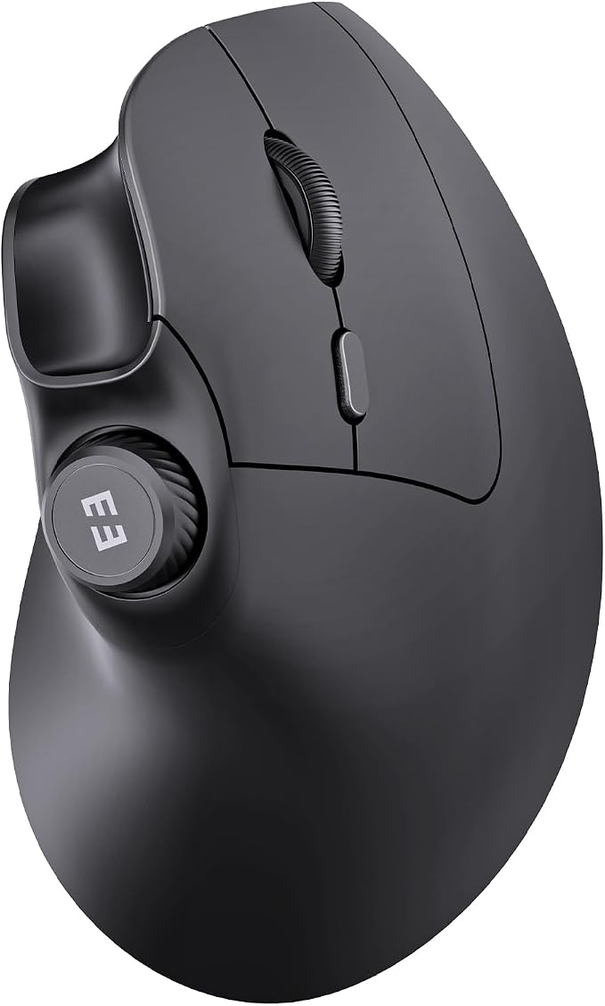 seenda Ergonomic Mouse Rechargeable, USB+Dual Bluetooth, MOU-302 Vertical by seenda-JustBeYourself