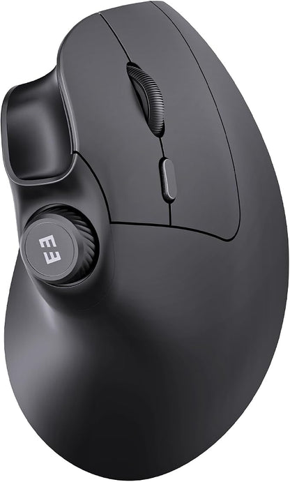 seenda Ergonomic Mouse Rechargeable, USB+Dual Bluetooth, MOU-302 Vertical by seenda-JustBeYourself