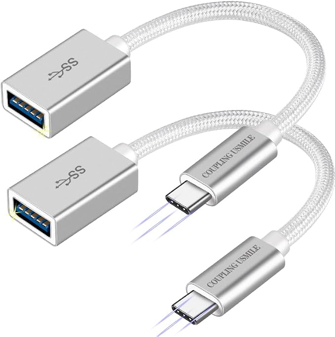 USB C to USB 3.2 Adapter, Transfer up to 10Gbps, Type C to USB(Male-Female OTG by Unknown