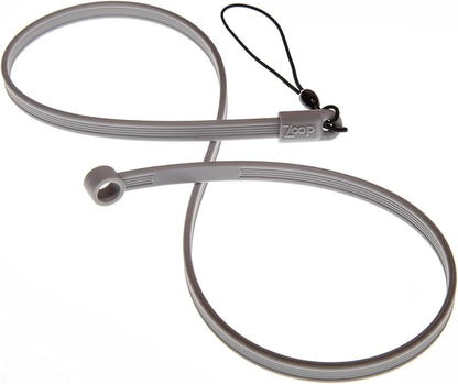ZoopLoop Grey Silicone Scratchproof 20.75in Tether - Image 2