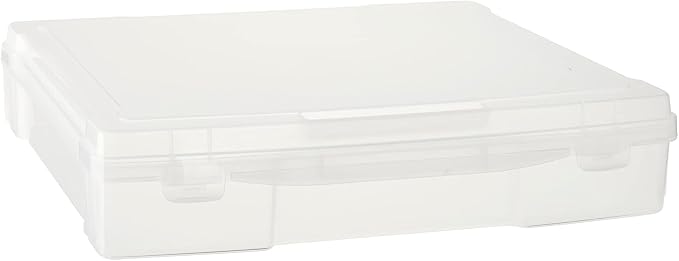 12” x 12” Plastic Scrapbook Storage Case by Simply Tidy - Image 3