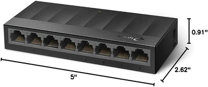 TP-Link Litewave 8 Port Gigabit Ethernet Switch | Desktop Ethernet Splitter | - Image 8