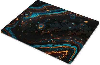 Green White and Black Marble Mouse pad Customized Mousepad Non-Slip Rubber Base - Image 5