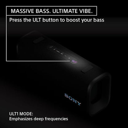 Sony ULT Field 3 Wireless Portable Bluetooth Speaker, IP67 Waterproof, and - Image 3