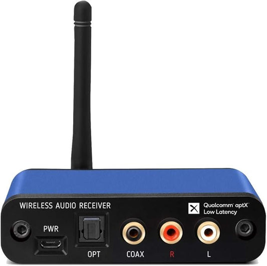 BLT-2 Hi-Fi Bluetooth 5.1 Audio Receiver, aptX HD, Audiophile TI DAC by BluDento