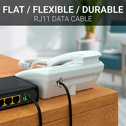 G-PLUG 3FT RJ11 Cable Phone Cord - Image 7