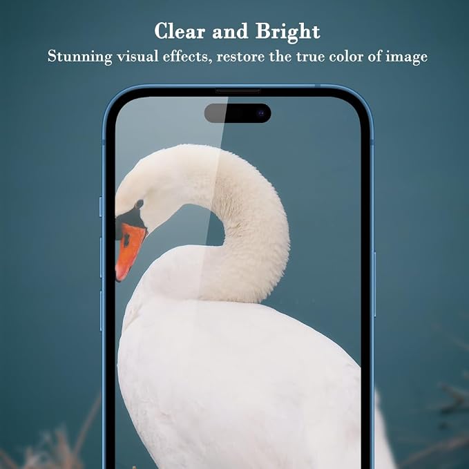 PERFECTSIGHT 2 Pack Anti Blue Light Screen Protector Compatible - Image 7