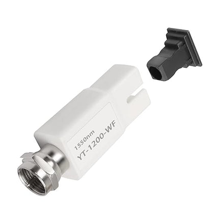 QIANRENON Cable TV Passive Fiber Mini Receiver Module 1550nm SC/APC to F-Head by QIANRENON