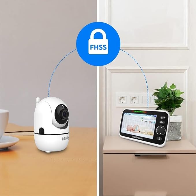 HelloBaby Upgrade 5’’ Baby Monitor - Image 9