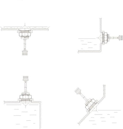 Taidacent FS IR02 FS-IR02 Optical Infrared Water Liquid Level Sensor Stainless - Image 5