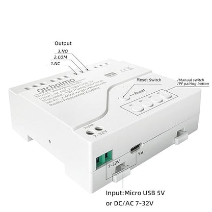 Smart WiFi Wireless Relay Switch Module, Tuya 4CH AC/DC 7-32V/ USB 5V Smart - Image 2