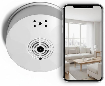 ULar Security Camera 1080P HD, Wall Mount Smoker Detector Design, Built-in by ULarcameras