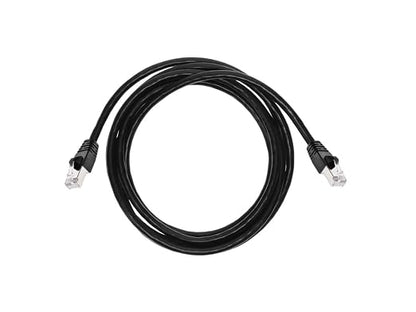 Monoprice Cat6A 7ft Black Patch Cable Double Shielded 26AWG 10G Pure Bare - Image 4