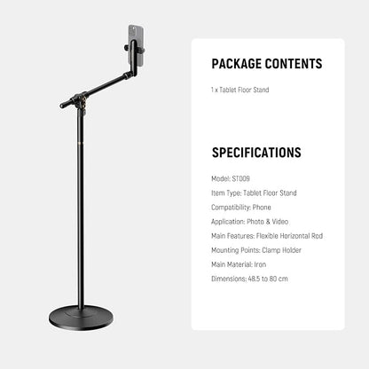 NEEWER BASICS Phone Floor Stand - Image 8