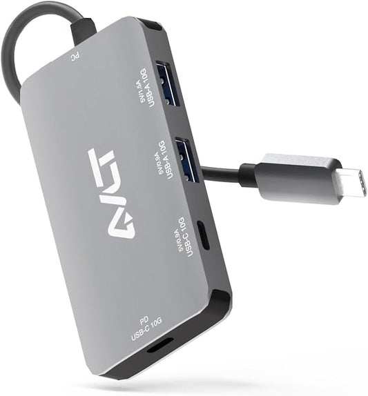 AVLT 4-Port USB 3.1 Gen 2 Type C 10G Hub by AVLT-USA