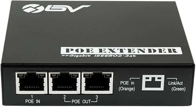 BV-Tech 3-Port PoE Extender - Image 2