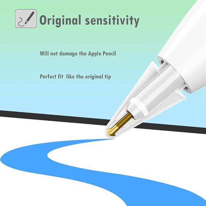 6 Color Tips for Apple Pencil tip, Apple Pen Tip Compatible - Image 3