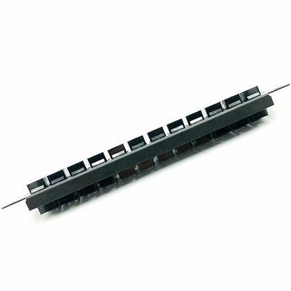 Yankok [CAT5 12 Port Feed Through Patch Panel 10in. 1U - Image 2