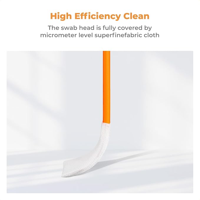 K&F Concept 14pcs Double Tipped 24mm APS Full Frame Sensor Cleaning Swab - Image 6