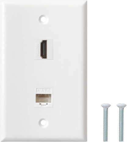 HDMI Ethernet Wall Plate by BNPUHIU