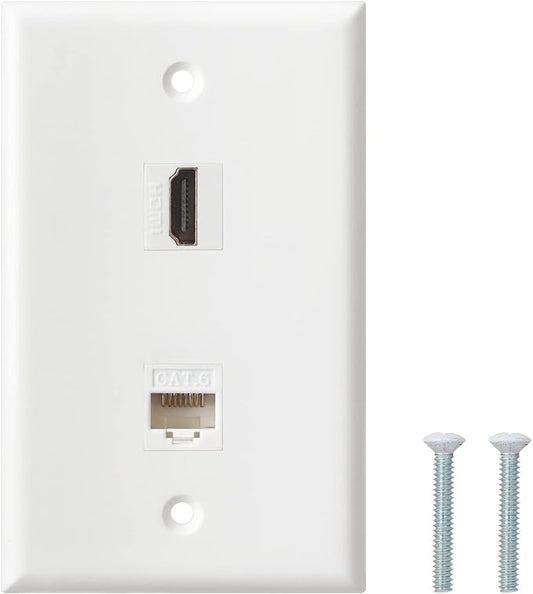 HDMI Ethernet Wall Plate by BNPUHIU