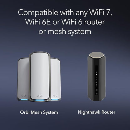 NETGEAR Nighthawk WiFi 7 USB 3.0 Adapter – BE5000 Tri-Band Wireless Gigabit - Image 6