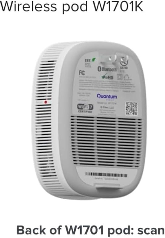 Centurylink Quantum Fiber WiFi-7 Network W1701k Wireless POD Beacon Extender - Image 2