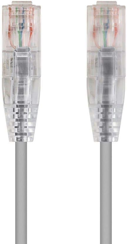 Monoprice Cat6 5ft Gray Component Level Patch Cable UTP 28AWG 550MHz Pure Bare by Monoprice