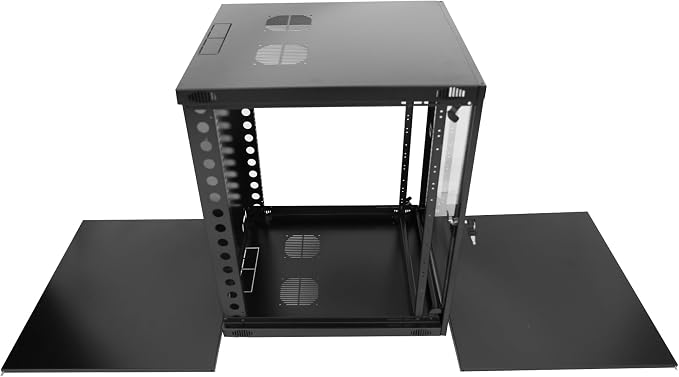 9U Server Cabinet Wall Mount Rack Enclosure - Image 3