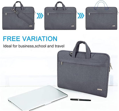 Voova Laptop Bag 13 14 Inch, Waterproof Computer Sleeve Carrying Case - Image 4