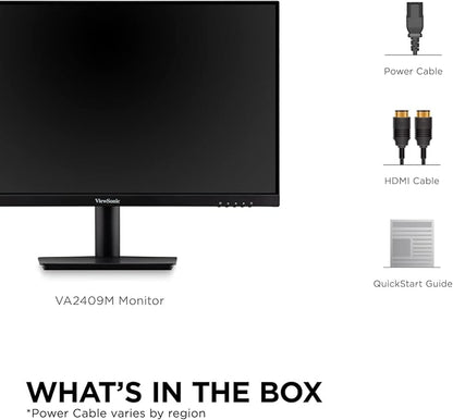 ViewSonic VA2409M 24 Inch IPS Full HD 1080p Monitor - Image 5