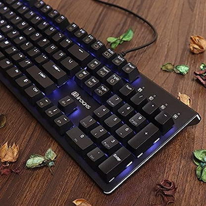 i-rocks K75M Illuminated Mechanical Keyboard, 104 Keys, PBT Keycaps, Backlit - Image 7