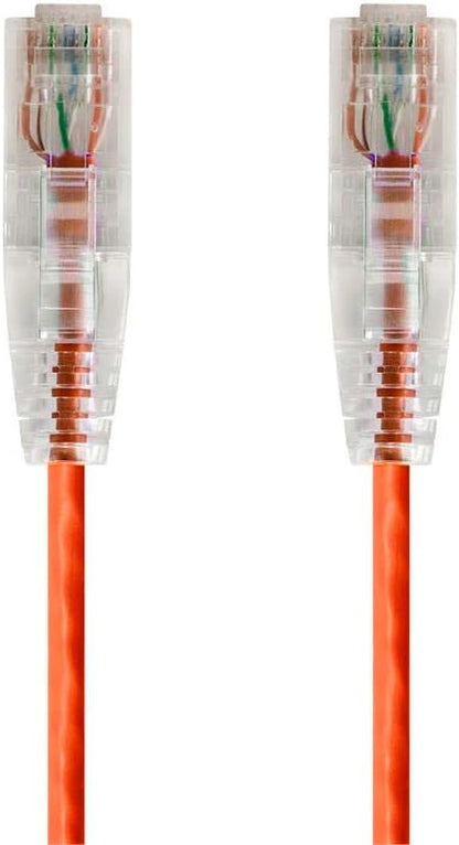 Monoprice Cat6 10ft Orange Component Level Patch Cable UTP 28AWG 550MHz Pure by Monoprice