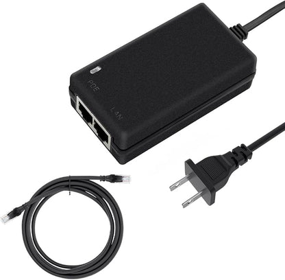 Gigabit PoE Injector 48V Power Over Ethernet Supply Adapter 10/100/1000Mbps by Unknown