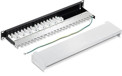 TRENDnet 16-Port Cat6A Shielded Patch Panel, 1U 19" Metal Housing, 10G Ready - Image 8